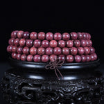 FREE Today: Creativity and Confidence Natural Peltogyne Gourd 108 Bead Mala