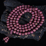 FREE Today: Creativity and Confidence Natural Peltogyne Gourd 108 Bead Mala