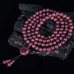 FREE Today: Creativity and Confidence Natural Peltogyne Gourd 108 Bead Mala