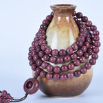FREE Today: Creativity and Confidence Natural Peltogyne Gourd 108 Bead Mala