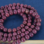 Buddha Stones Natural Peltogyne Gourd 108 Bead Mala