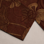 Buddha Stones Cotton Vintage Floral Pattern Men's Tapered Pants With Pockets