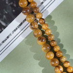 Buddha Stones Natural Marblewood Harmony 108 Bead Mala