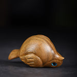 Buddha Stones Green Sandalwood Magpie Cute Animal Decor