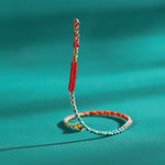 Buddha Stones Hand-Woven Colorful String Koi Fish Luck Braided Bracelet