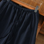 Buddha Stones Summer Casual Minimalist Drawstring Solid Cropped Pants Women's Straight Leg Pants With Pockets