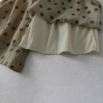 Buddha Stones Summer Casual Vintage Drawstring Polka Dot Women's Cropped Pants With Pockets