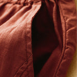 Buddha Stones Spring Summer Casual Minimalist Solid Cropped Women's Harem Pants With Pockets