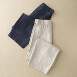 Buddha Stones Spring Summer Minimalist Casual Solid Zipper Design Long Pants Women's Straight Leg Pants With Pockets