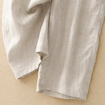 Buddha Stones Spring Summer Minimalist Casual Solid Zipper Design Long Pants Women's Straight Leg Pants With Pockets