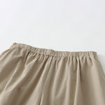 Buddha Stones Summer Casual Minimalist Solid Cropped Pants Women's Harem Pants With Pockets