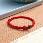 FREE Today: Luck and Self-care Green Aventurine Red String Bracelet