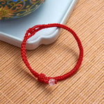 FREE Today: Luck and Self-care Green Aventurine Red String Bracelet