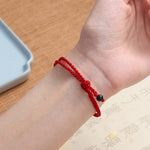 FREE Today: Luck and Self-care Green Aventurine Red String Bracelet