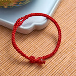FREE Today: Luck and Self-care Green Aventurine Red String Bracelet