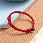FREE Today: Luck and Self-care Green Aventurine Red String Bracelet