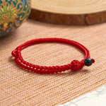 FREE Today: Luck and Self-care Green Aventurine Red String Bracelet