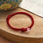 FREE Today: Luck and Self-care Green Aventurine Red String Bracelet