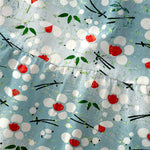 Buddha Stones Summer Casual Wildflower Berry Branch Pattern Women's Summer Sleeveless Midi Dress With Pockets