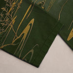 Buddha Stones Cotton Golden Mountain At Sunrise Pattern Men's Tapered Pants With Pockets