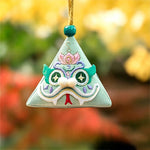 Buddha Stones Charming Dragon Tiger Snake Triangle Cute Animal Decor