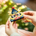 Buddha Stones Charming Dragon Tiger Snake Triangle Cute Animal Decor