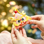 Buddha Stones Charming Dragon Tiger Snake Triangle Cute Animal Decor