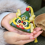 Buddha Stones Charming Dragon Tiger Snake Triangle Cute Animal Decor