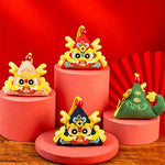 Buddha Stones Charming Dragon Tiger Snake Triangle Cute Animal Decor