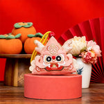 Buddha Stones Charming Dragon Tiger Snake Triangle Cute Animal Decor