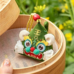Buddha Stones Charming Dragon Tiger Snake Triangle Cute Animal Decor