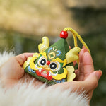 Buddha Stones Charming Dragon Tiger Snake Triangle Cute Animal Decor