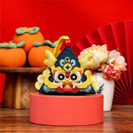 Buddha Stones Charming Dragon Tiger Snake Triangle Cute Animal Decor