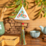 Buddha Stones Embroidery Zongzi Triangle Scorpion Cute Animal Decor