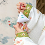 Buddha Stones Embroidery Zongzi Triangle Scorpion Cute Animal Decor