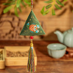 Buddha Stones Embroidery Zongzi Triangle Scorpion Cute Animal Decor