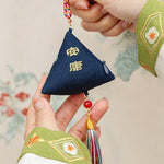 Buddha Stones Embroidery Zongzi Triangle Scorpion Cute Animal Decor