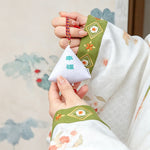 Buddha Stones Embroidery Zongzi Triangle Scorpion Cute Animal Decor