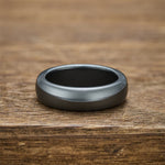 Buddha Stones Natural Hematite Support Powerful Ring