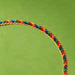 FREE Today: Luck Strength Hand-Woven Five Color Cord Braided Adjustable Bracelet