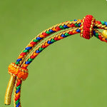FREE Today: Luck Strength Hand-Woven Five Color Cord Braided Adjustable Bracelet