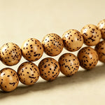 Buddha Stones Star Moon Bodhi Seed Lotus Pod Handcrafted Wisdom Round 108 Bead Mala