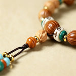 Buddha Stones Star Moon Bodhi Seed Lotus Pod Handcrafted Wisdom Round 108 Bead Mala