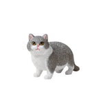 Buddha Stones Painted Resin Little Chubby Cat Cute Animal Decor