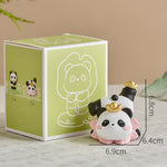 Buddha Stones Resin Lotus Panda Phone Stand Cute Animal Decor