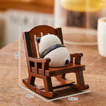 Buddha Stones Resin Kawaii Animal Rocking Chair Comfort Desk Decor