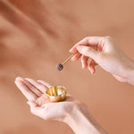 Buddha Stones Brass Mini Grounding Meditation Singing Bowls Gift Set