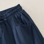 Buddha Stones Summer Casual Minimalist Drawstring Solid Women's Shorts With Pocket