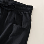 Buddha Stones Summer Casual Minimalist Drawstring Solid Women's Shorts With Pocket