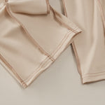 Buddha Stones Summer Casual Minimalist Drawstring Patch Pocket Solid Ankle Pants Women's Straight Leg Pants With Pocket